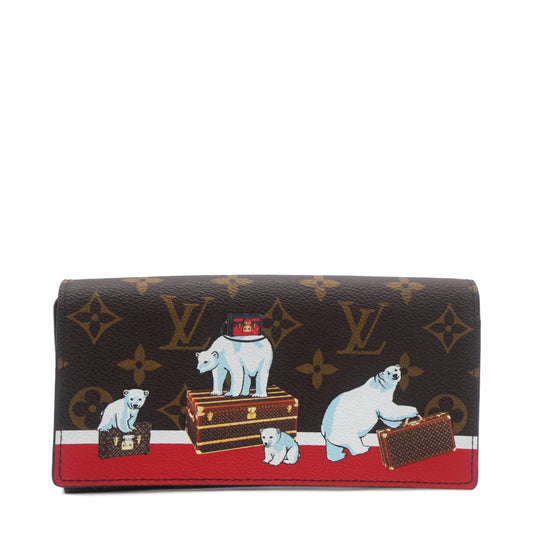 Louis-vuitton Monogram 2017 Christmas Animation Sarah Wallet