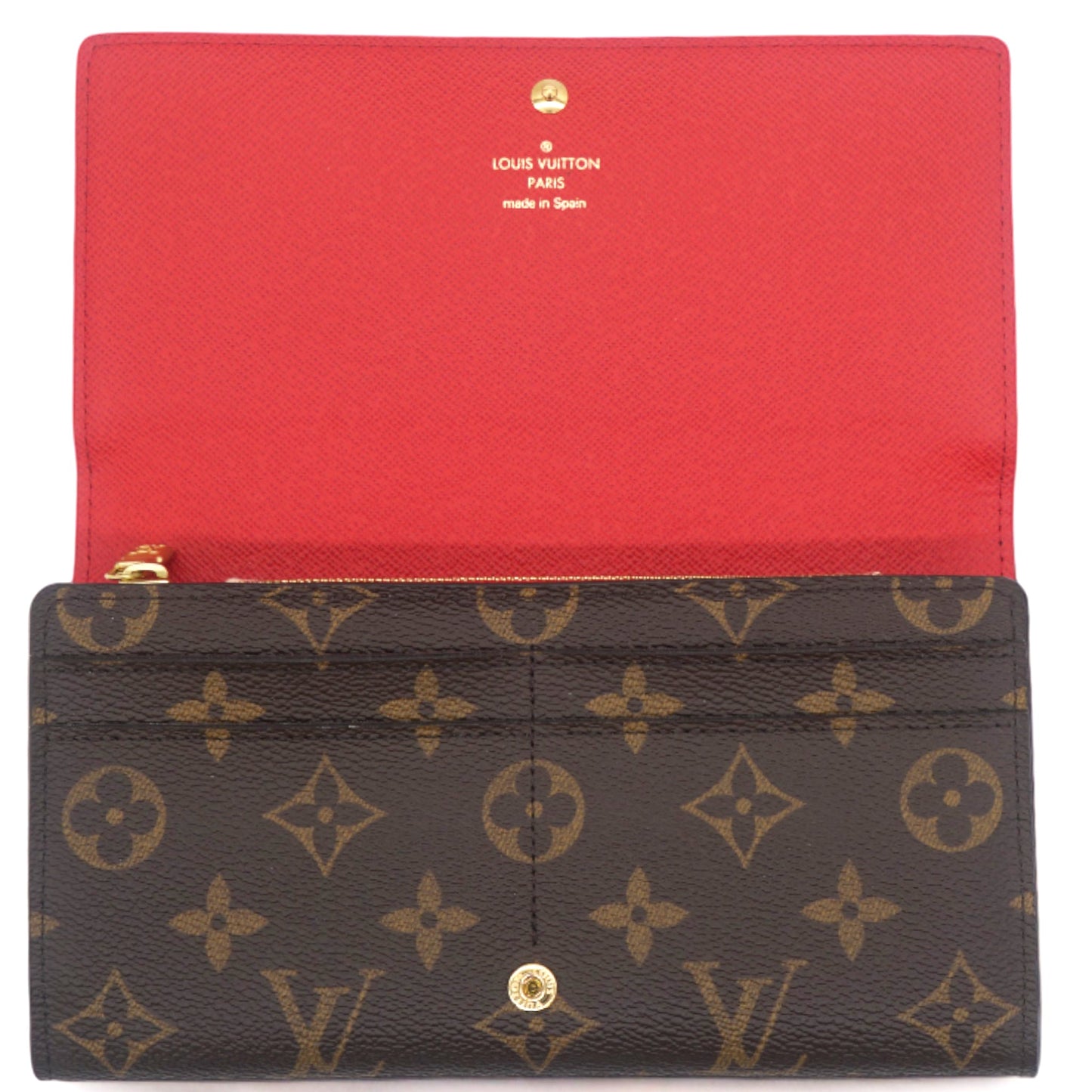 Louis-vuitton Monogram 2017 Christmas Animation Sarah Wallet