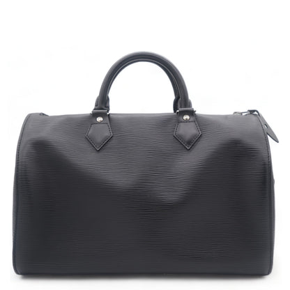 Louis-vuitton Epi Speedy 35 Hand Bag Black