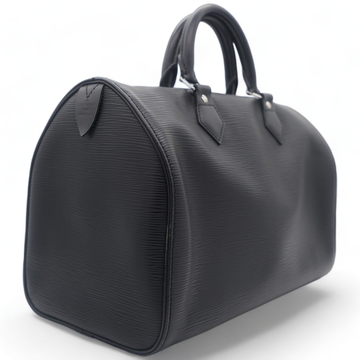 Louis-vuitton Epi Speedy 35 Hand Bag Black