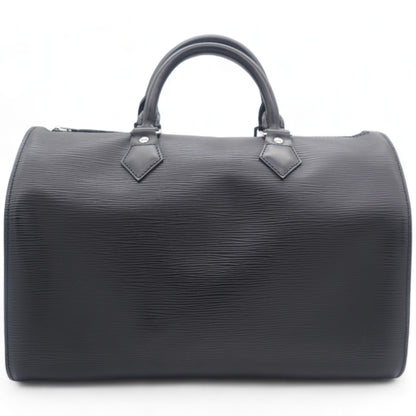Louis-vuitton Epi Speedy 35 Hand Bag Black