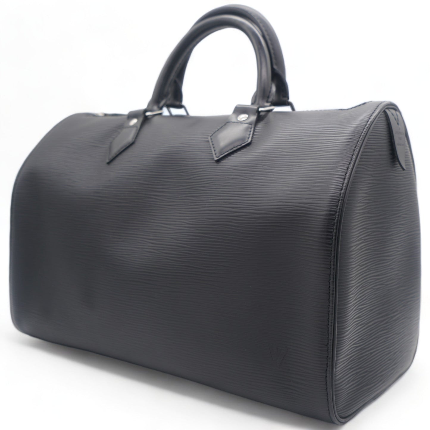 Louis-vuitton Epi Speedy 35 Hand Bag Black