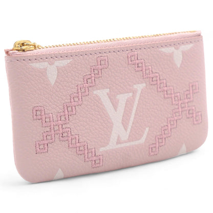 Louis-vuitton Key Pouch Monogram Empreinte Giant Broderies