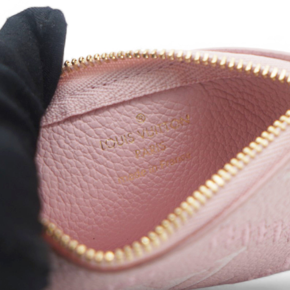 Louis-vuitton Key Pouch Monogram Empreinte Giant Broderies