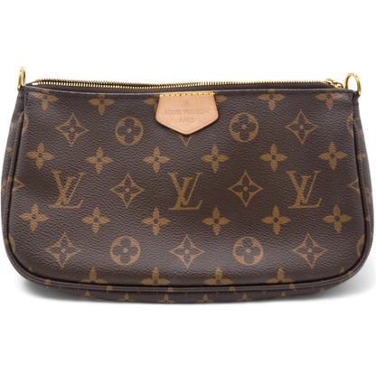 Louis-vuitton Rose Ballerine Monogram Canvas Multi Pochette Accessories Bag