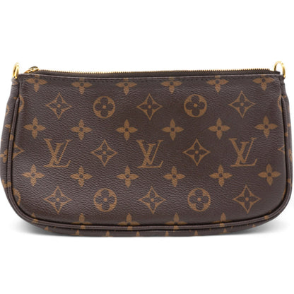 Louis-vuitton Rose Ballerine Monogram Canvas Multi Pochette Accessories Bag