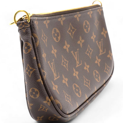 Louis-vuitton Rose Ballerine Monogram Canvas Multi Pochette Accessories Bag