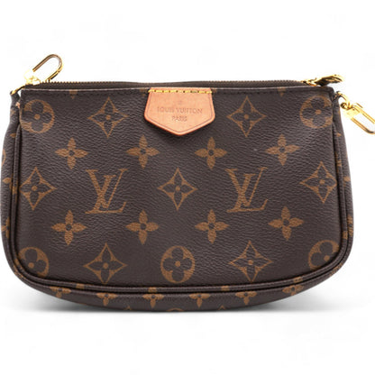 Louis-vuitton Rose Ballerine Monogram Canvas Multi Pochette Accessories Bag