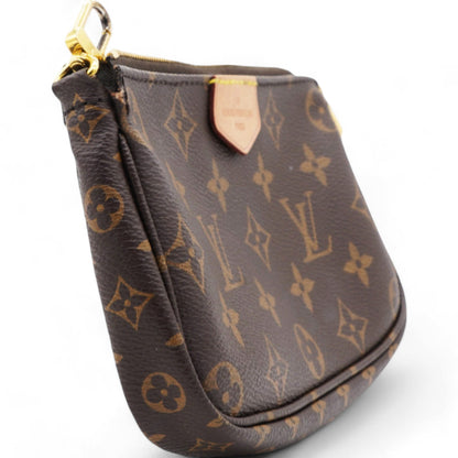 Louis-vuitton Rose Ballerine Monogram Canvas Multi Pochette Accessories Bag