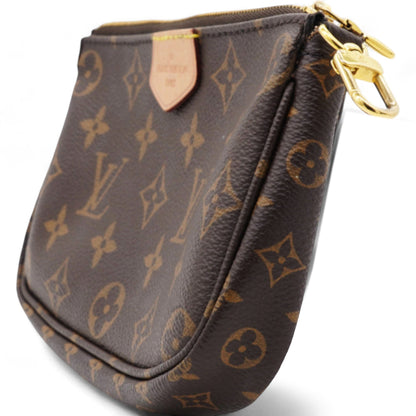 Louis-vuitton Rose Ballerine Monogram Canvas Multi Pochette Accessories Bag
