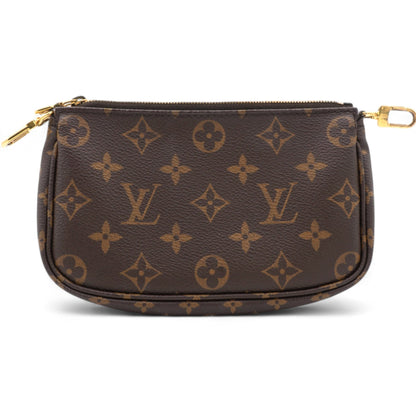 Louis-vuitton Rose Ballerine Monogram Canvas Multi Pochette Accessories Bag