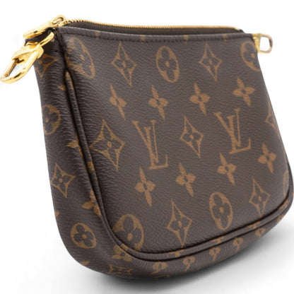 Louis-vuitton Rose Ballerine Monogram Canvas Multi Pochette Accessories Bag