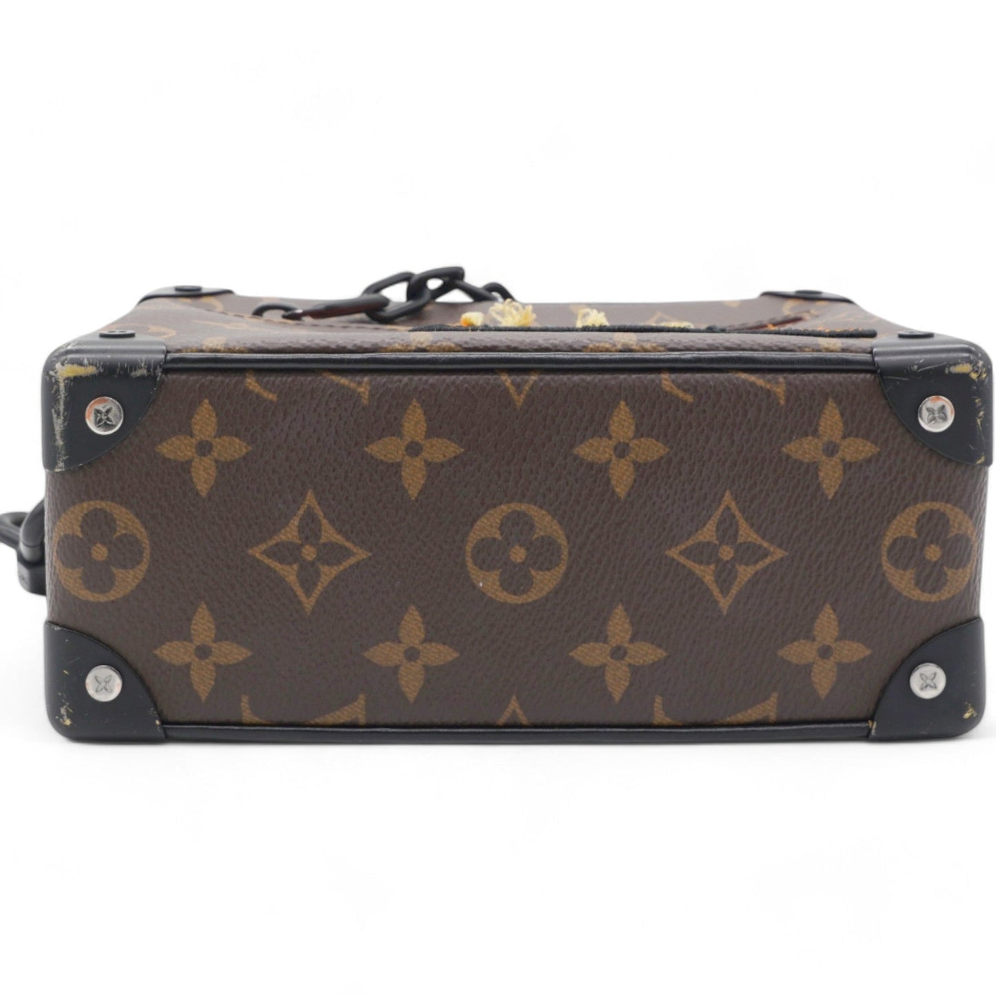 Louis-vuitton Soft Trunk Bag Monogram Canvas with LV Friends Patch Mini