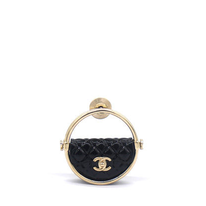 Quilted Flap Hoop Brooch