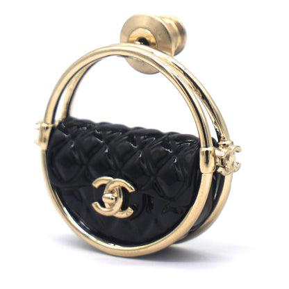 Quilted Flap Hoop Brooch