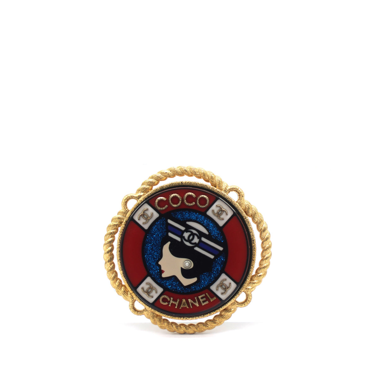 Coco Nautical Brooch Multi-colours