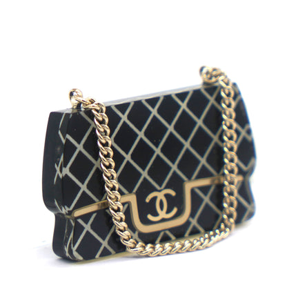 Acrylic Bag Charm Brooch