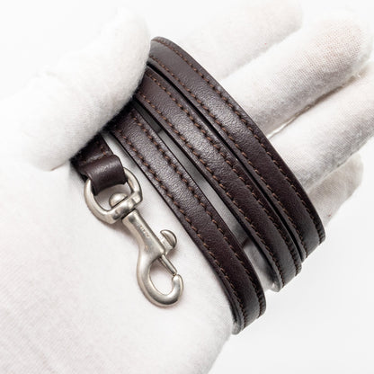 Saint Laurent/YSL Loulou Toy Strap Bag Calfskin Brown SHW