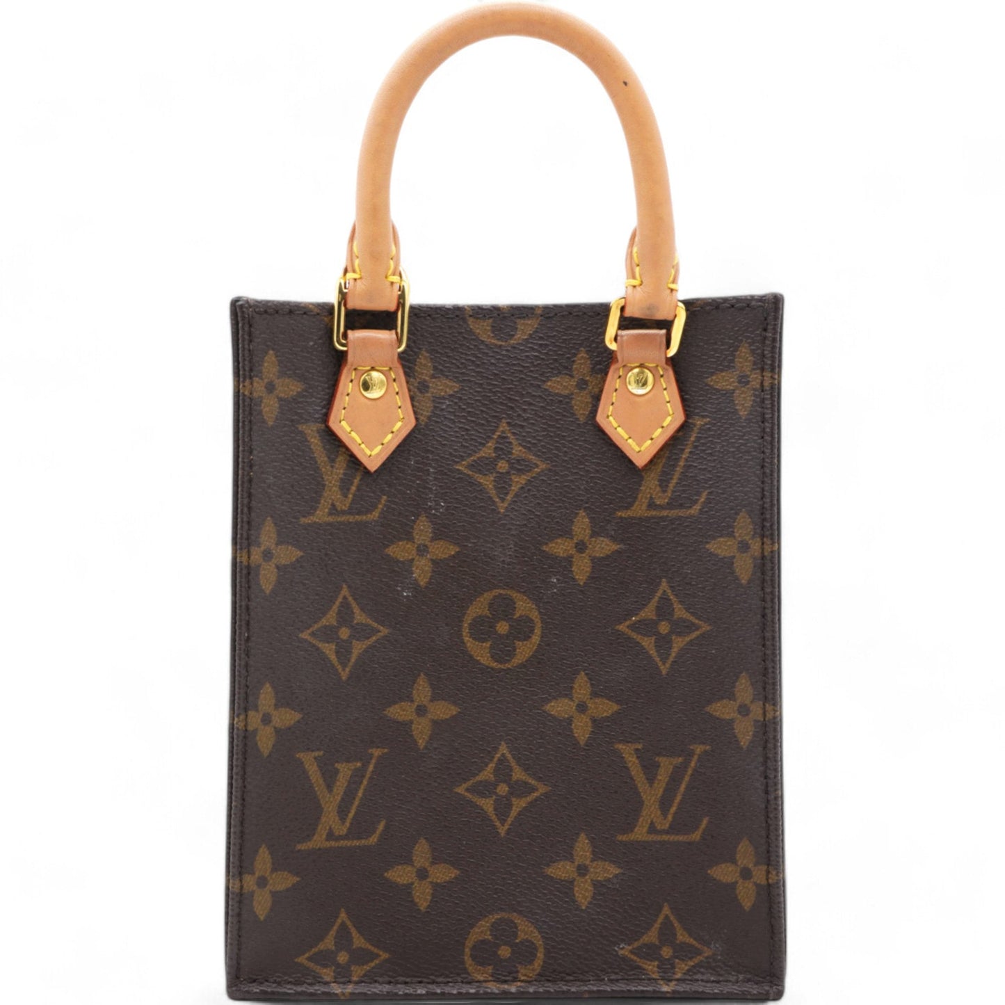 Louis-vuitton Monogram Petit Sac Plat Mini
