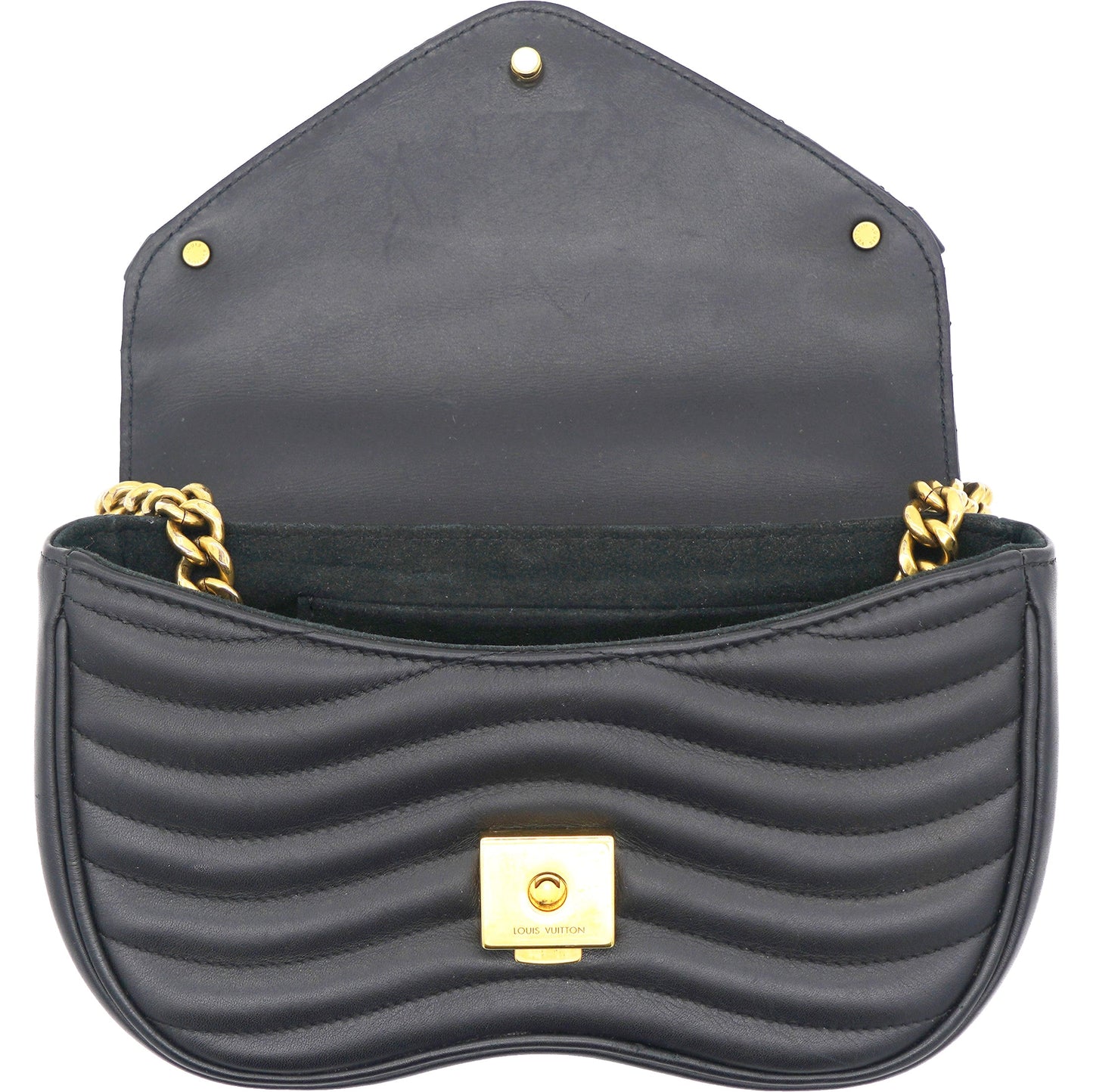 Louis-vuitton New Wave Chain Bag Black