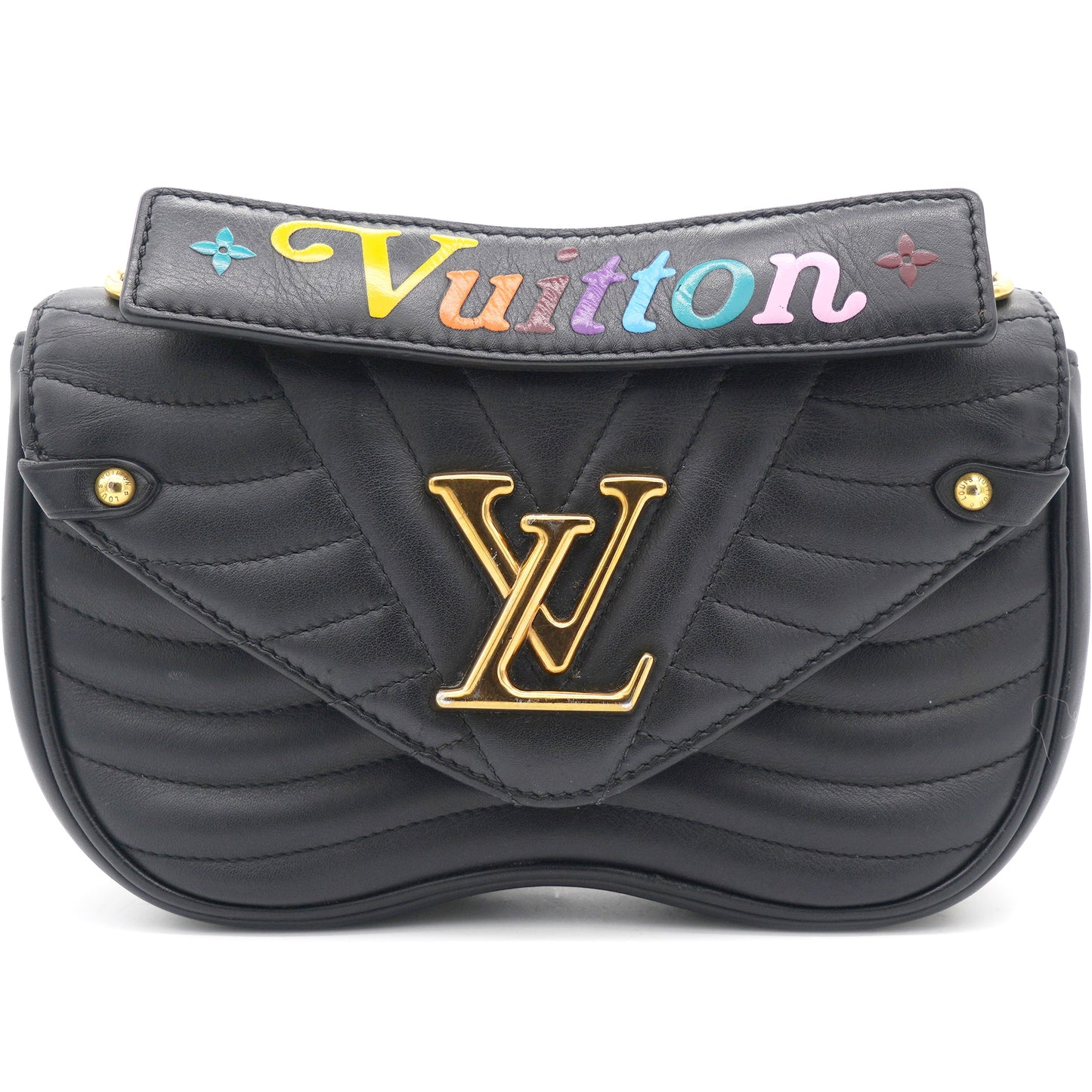 Louis-vuitton New Wave Chain Bag Black