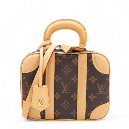 Louis-vuitton Monogram Valisette Brown