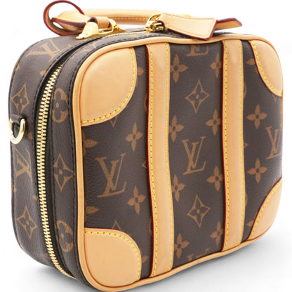 Louis-vuitton Monogram Valisette Brown