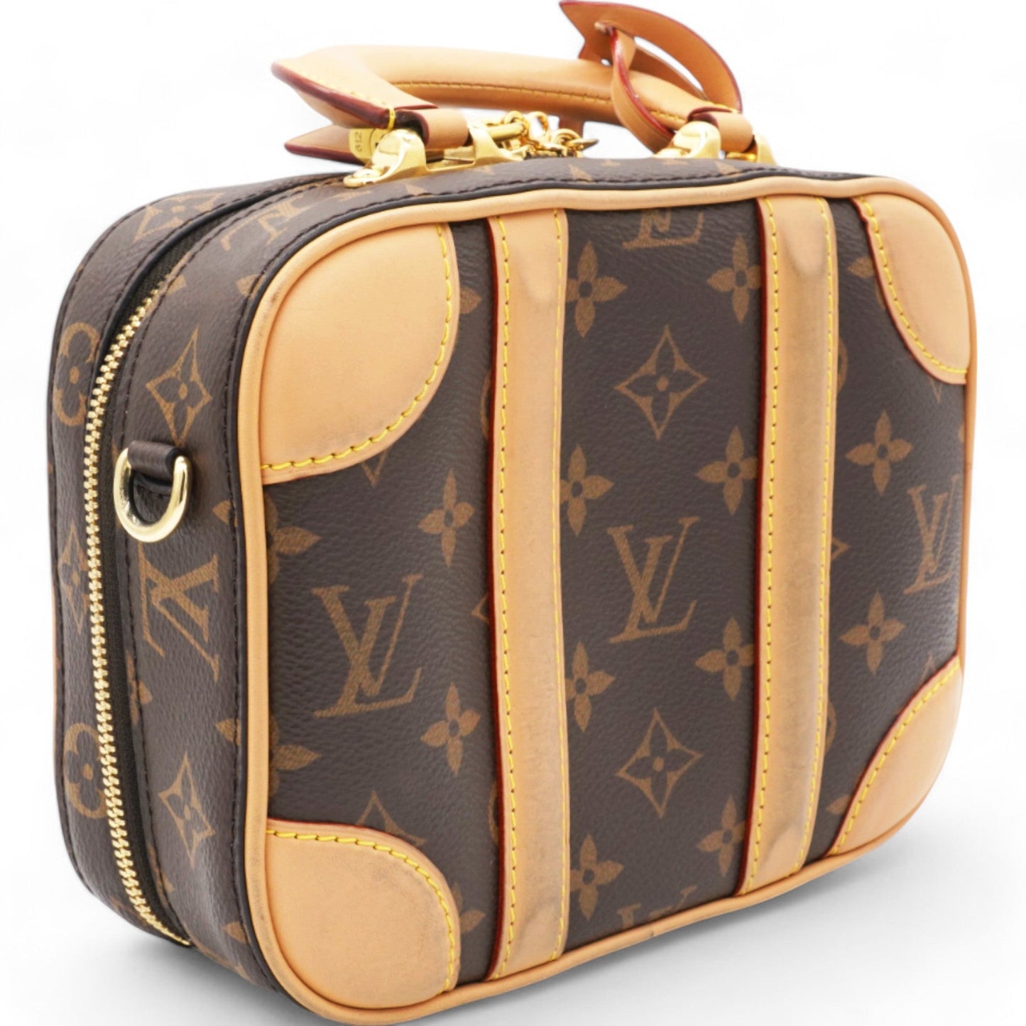 Louis-vuitton Monogram Valisette Brown