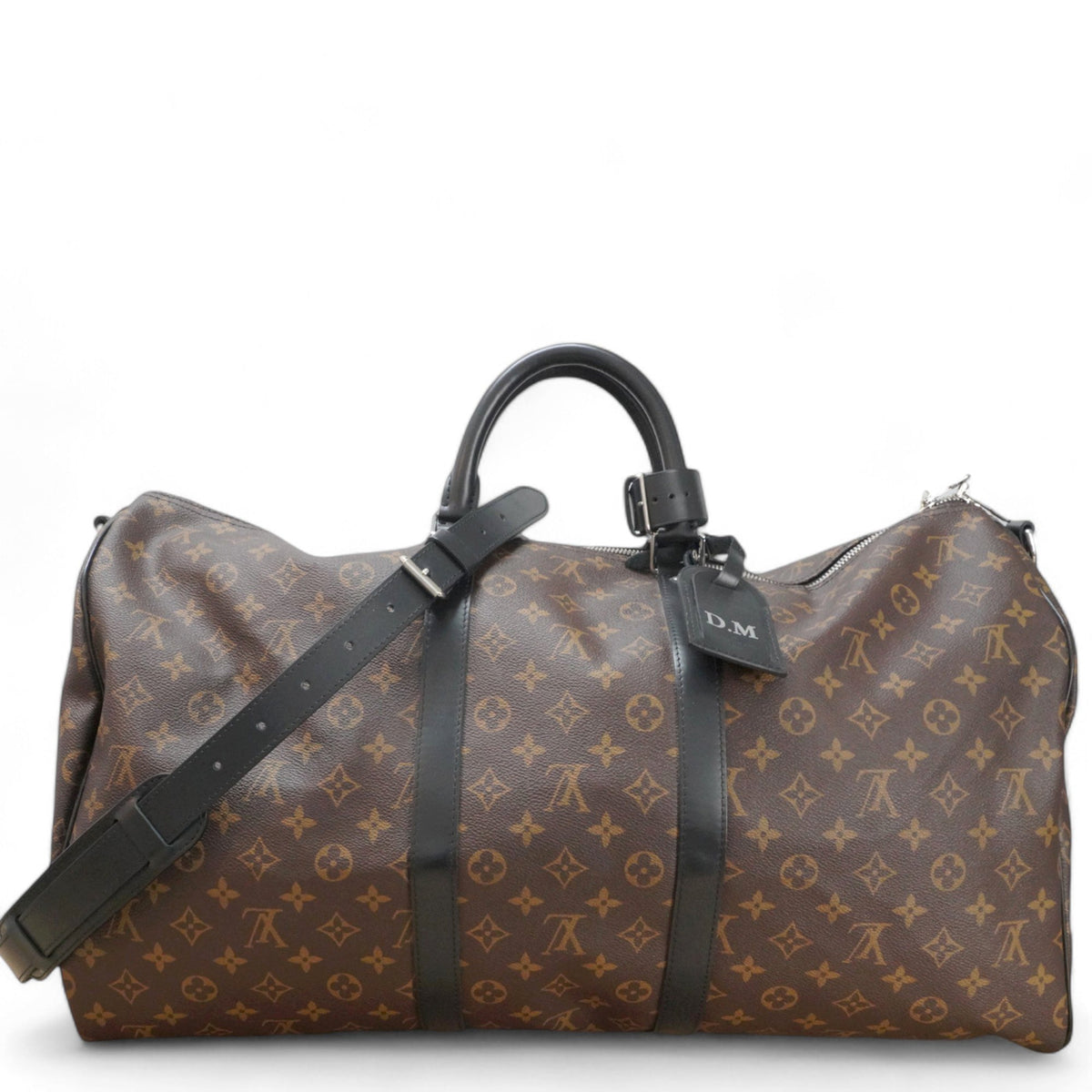 Louis-vuitton Monogram Macassar Keepall Bandouliere 55
