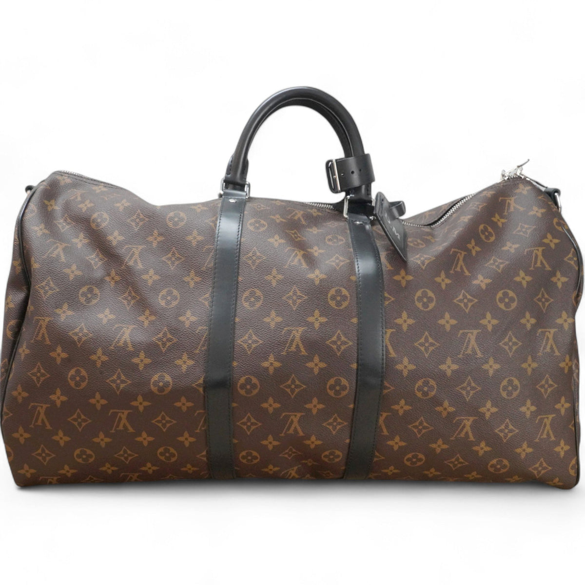 Louis-vuitton Monogram Macassar Keepall Bandouliere 55