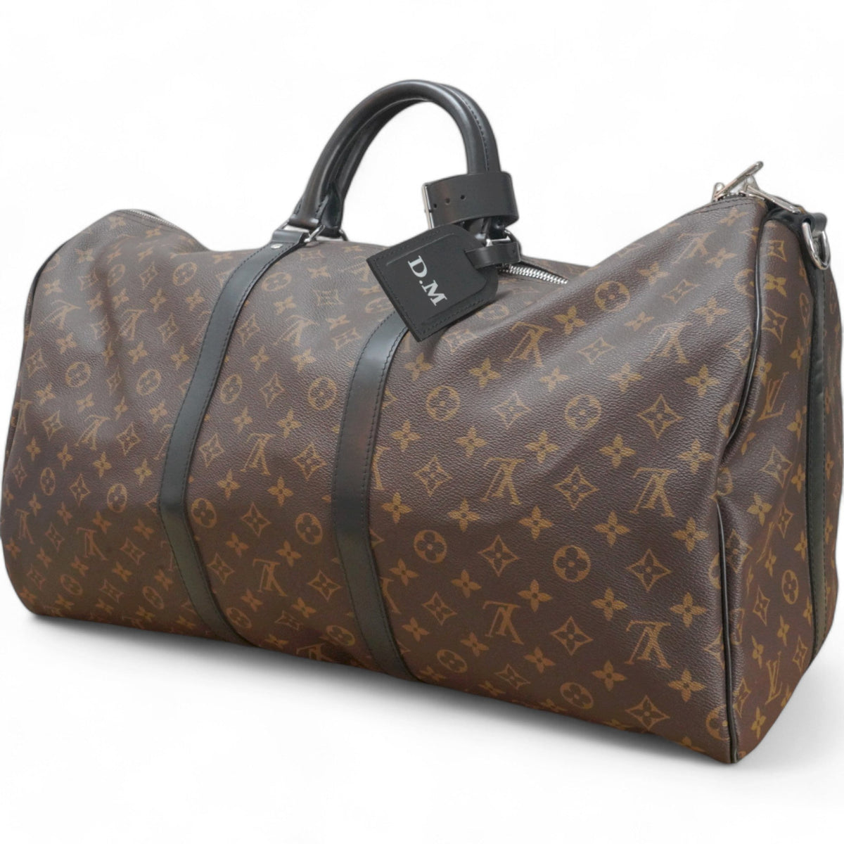 Louis-vuitton Monogram Macassar Keepall Bandouliere 55