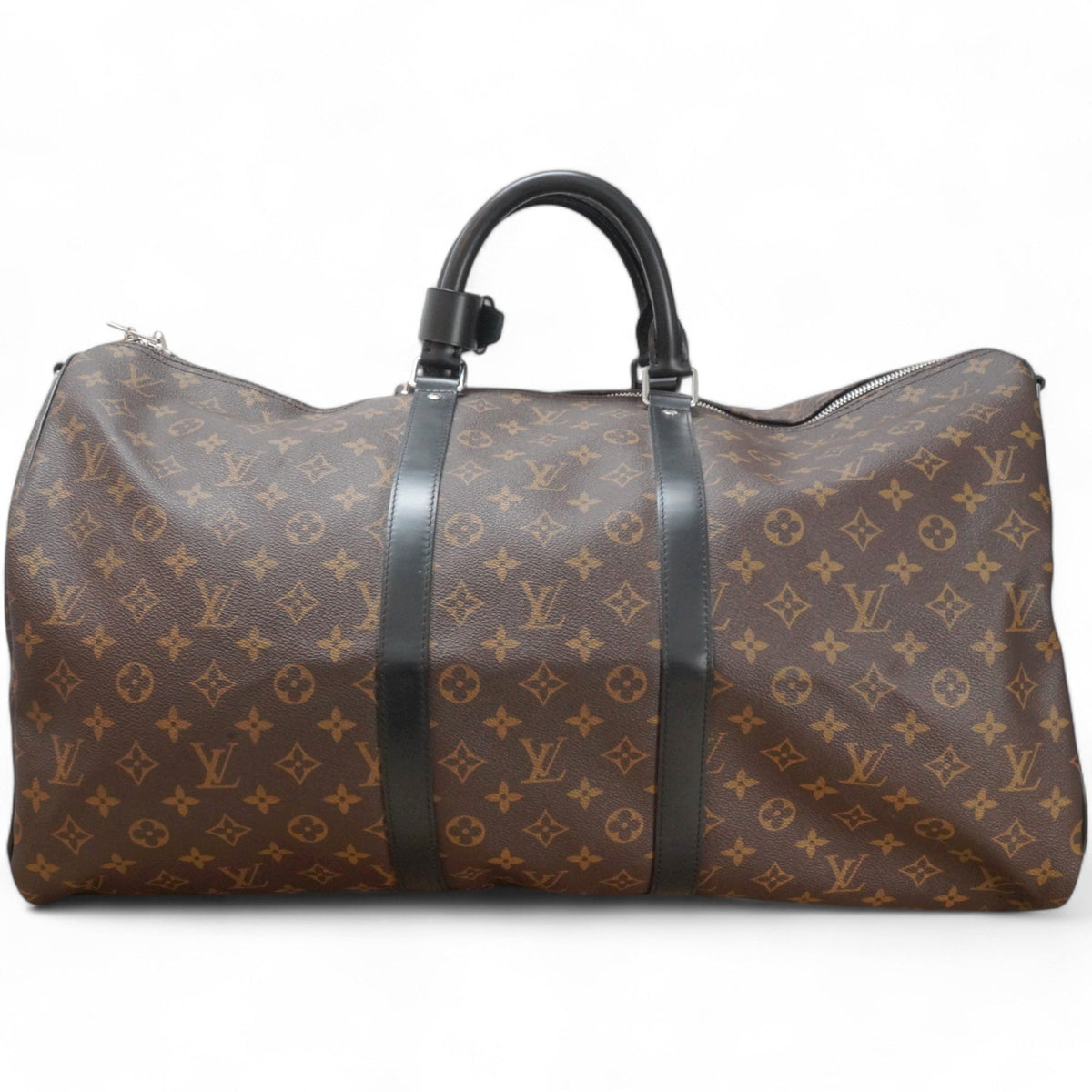 Louis-vuitton Monogram Macassar Keepall Bandouliere 55