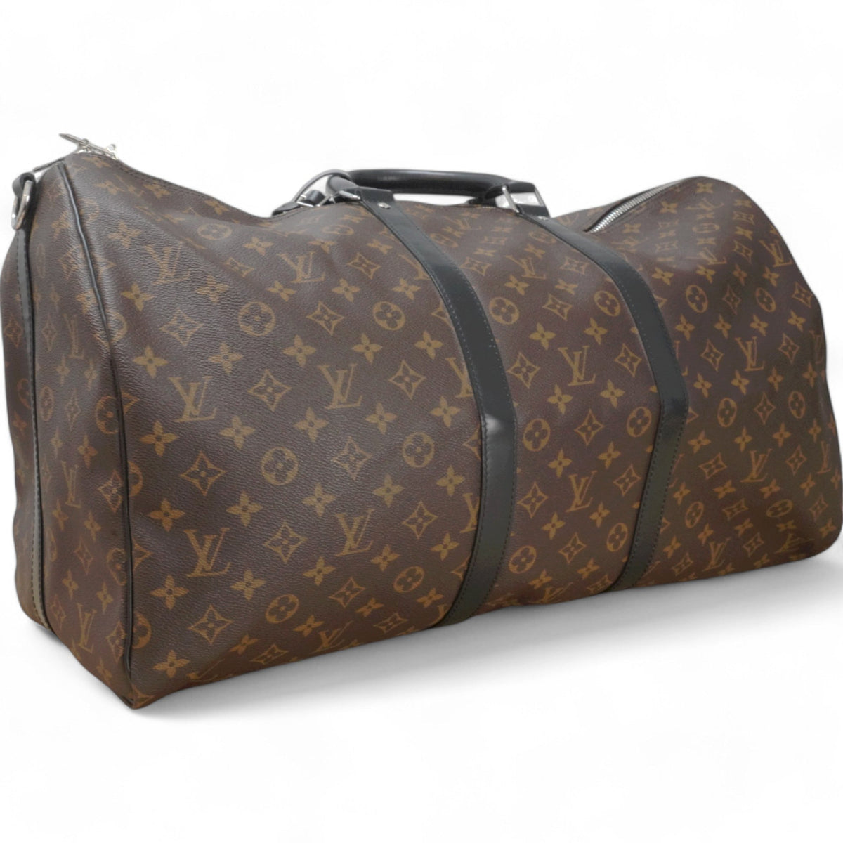 Louis-vuitton Monogram Macassar Keepall Bandouliere 55