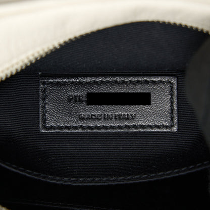 Saint Laurent Belt Camera Bag White