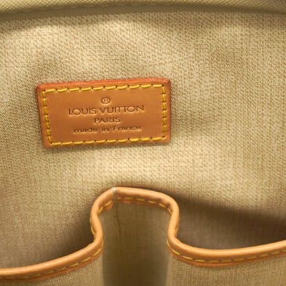 Louis-vuitton Brown Canvas Monogram Trouville Handbag