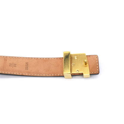 Louis-vuitton Monogram LV Initiales Belt 80