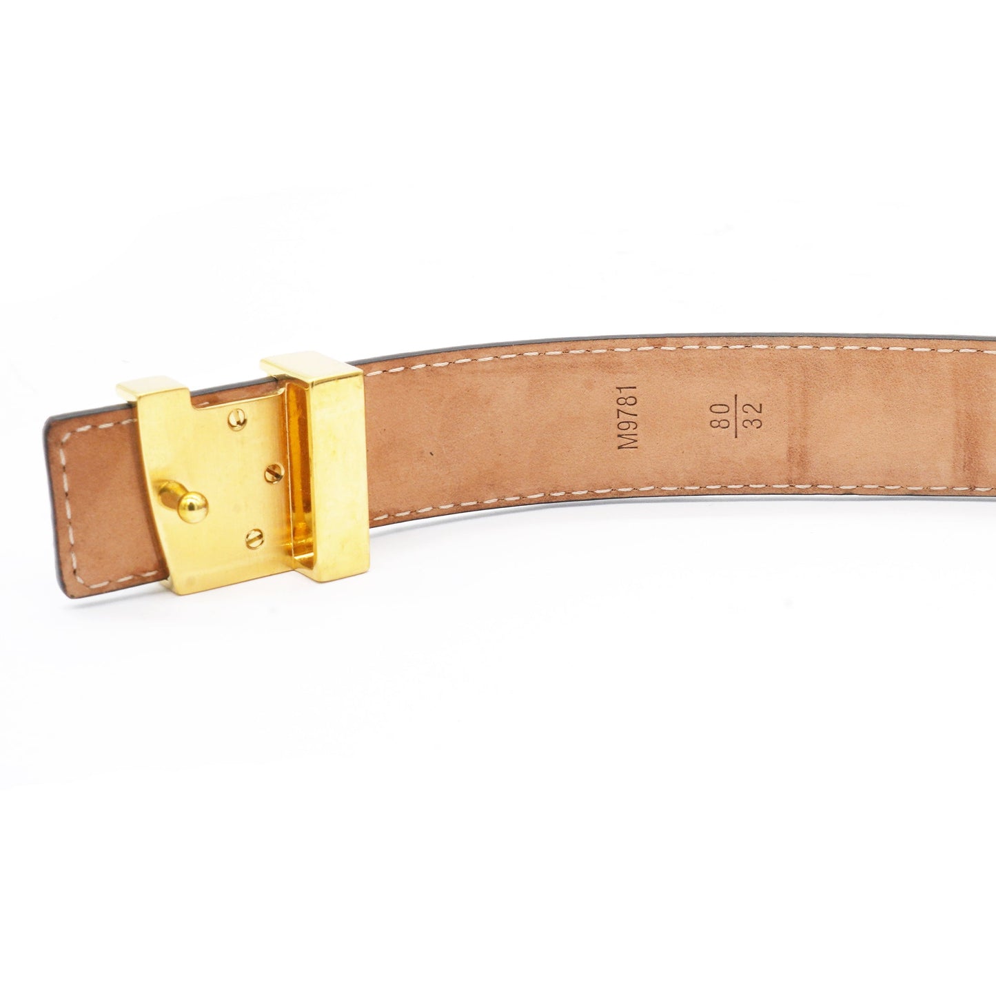 Louis-vuitton Monogram LV Initiales Belt 80