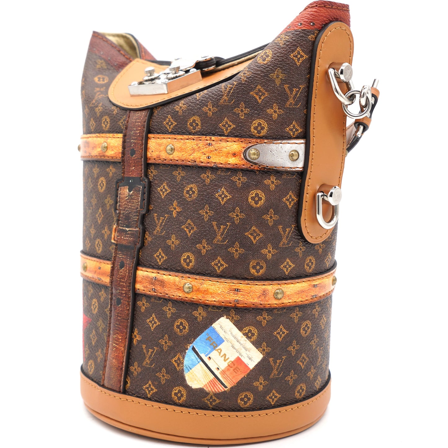 Louis-vuitton Transformed Monogram Time Trunk Duffle Bag