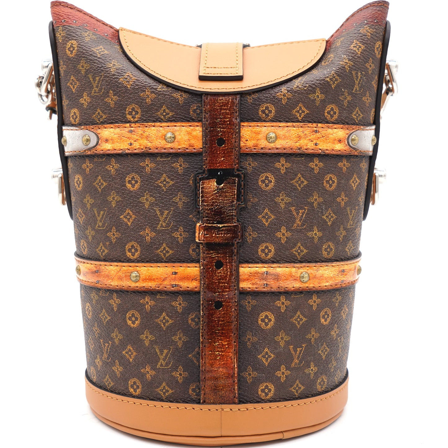 Louis-vuitton Transformed Monogram Time Trunk Duffle Bag