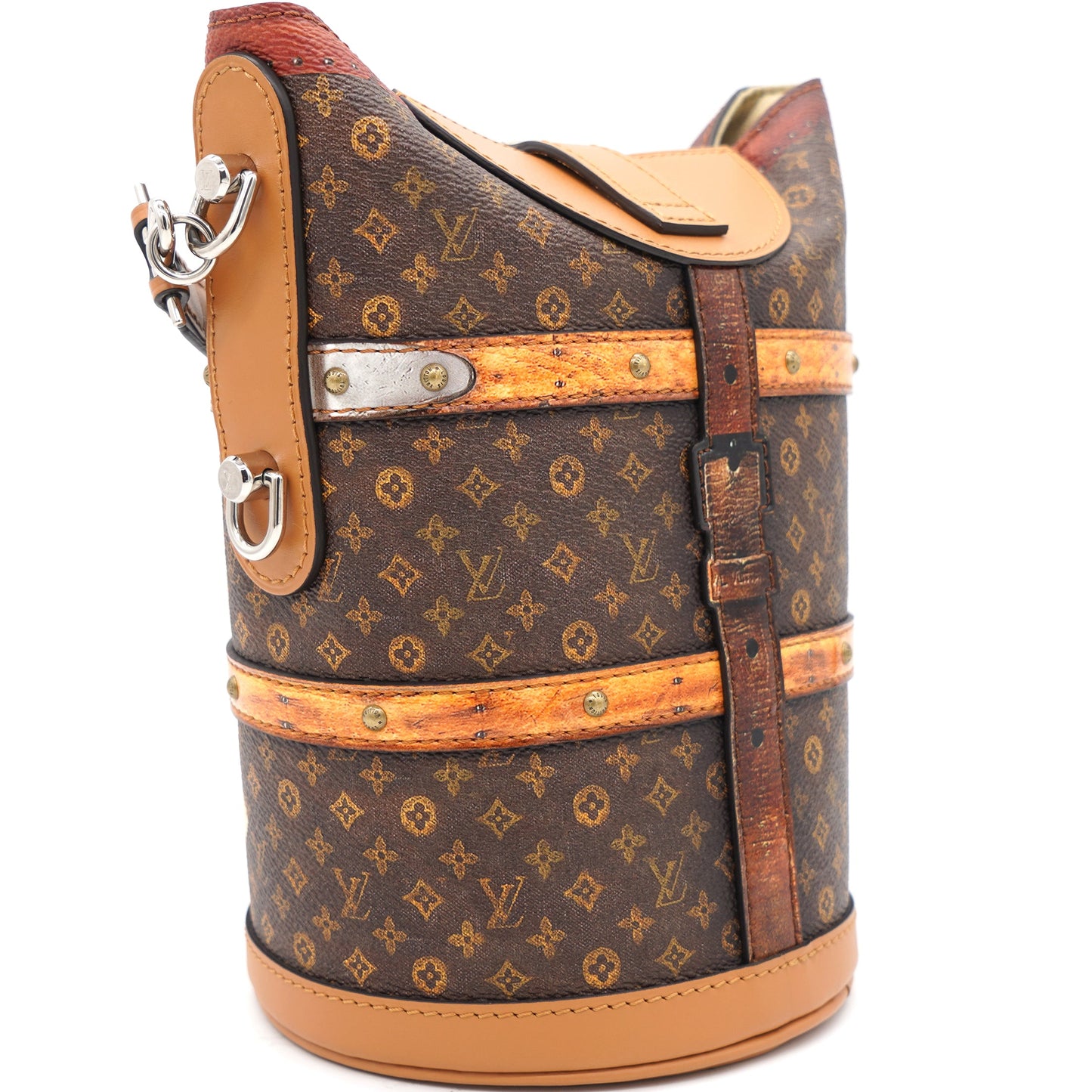 Louis-vuitton Transformed Monogram Time Trunk Duffle Bag