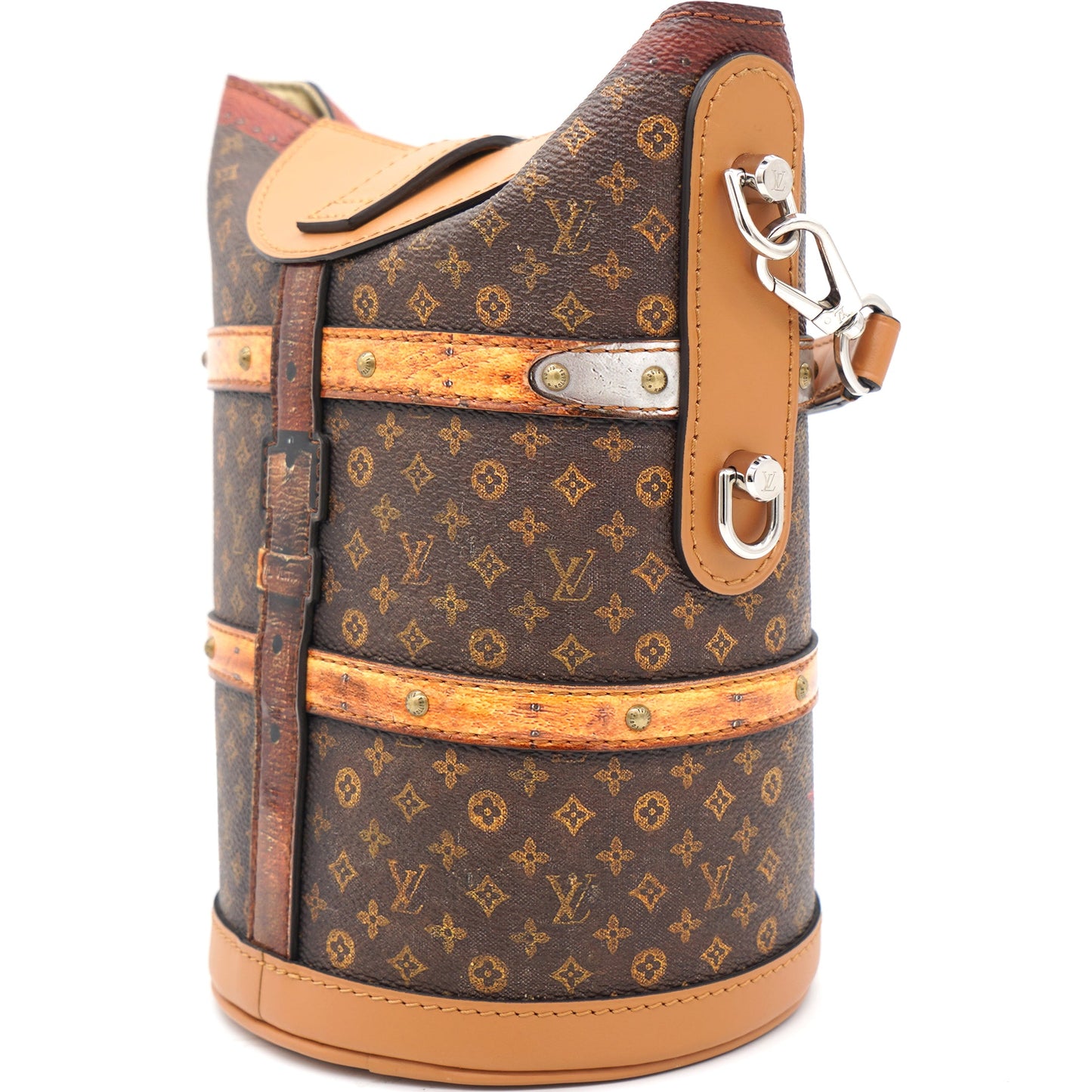 Louis-vuitton Transformed Monogram Time Trunk Duffle Bag
