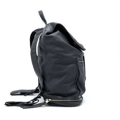 Balenciaga Backpack Calfskin Black SHW