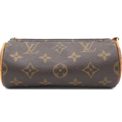 Louis-vuitton Vintage Monogram Mini Canvas Papillon Pouch