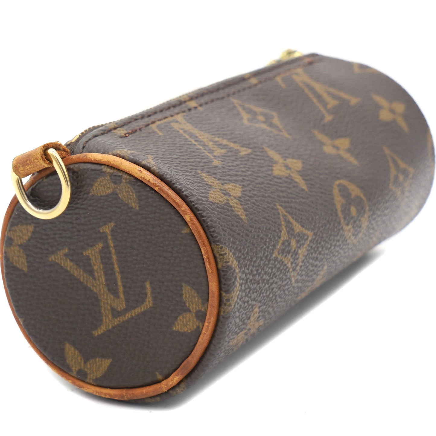 Louis-vuitton Vintage Monogram Mini Canvas Papillon Pouch