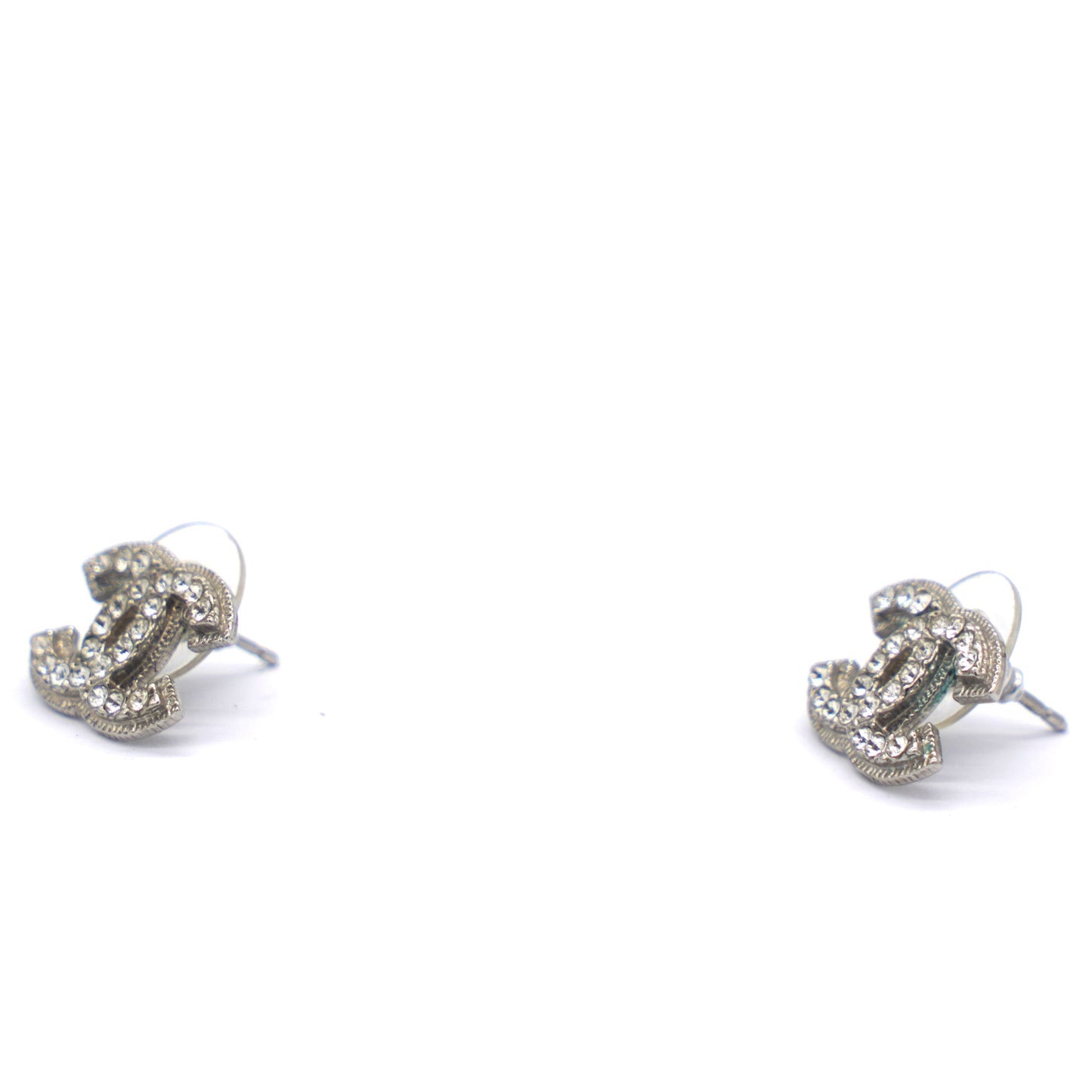 CC Rhinestone earrings