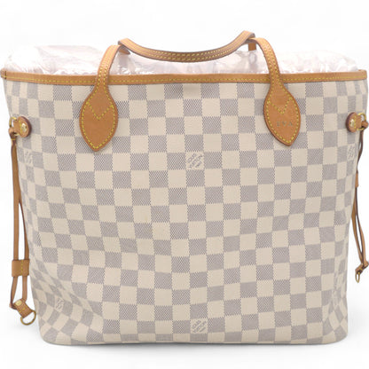 Louis-vuitton Damier Azur Neverfull MM