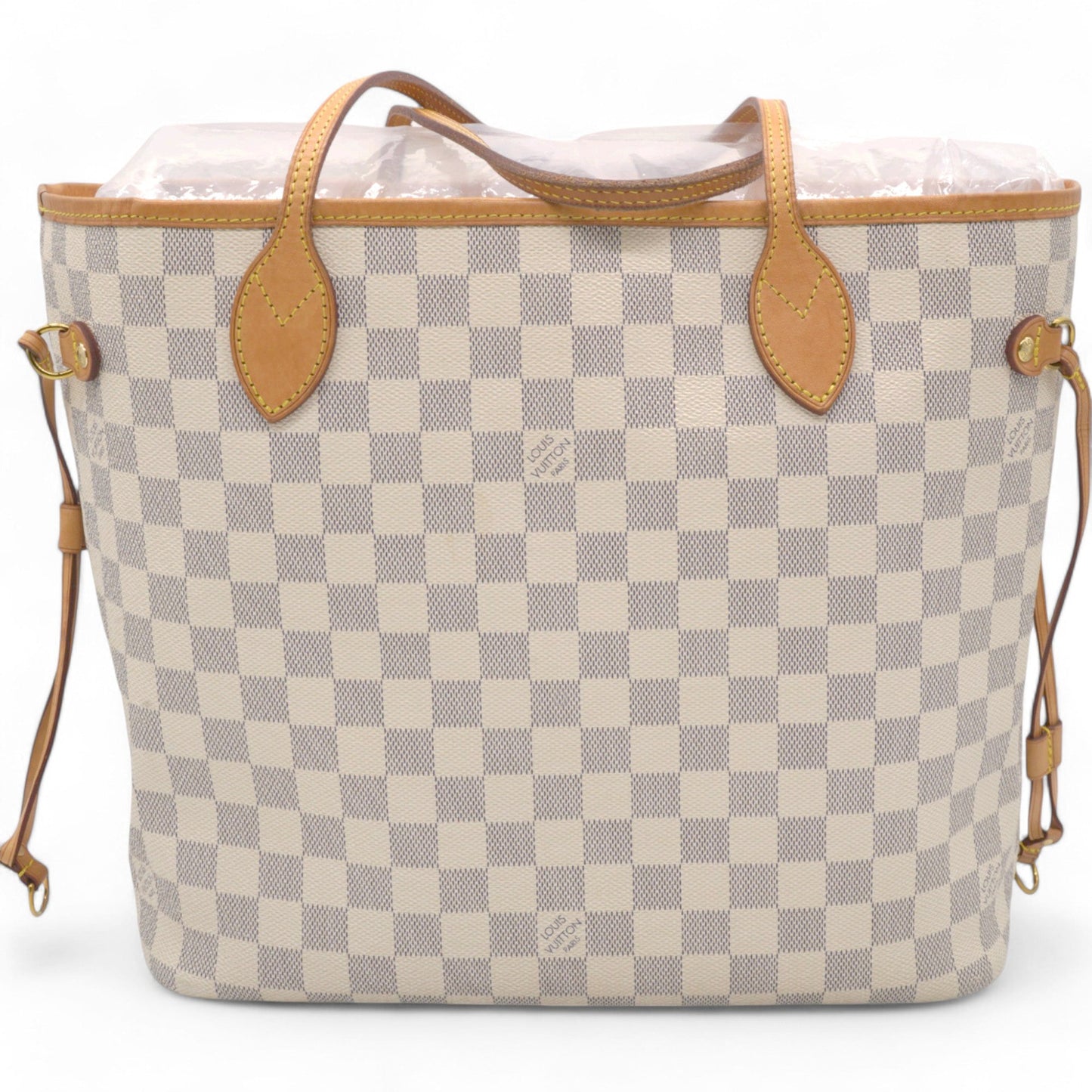 Louis-vuitton Damier Azur Neverfull MM