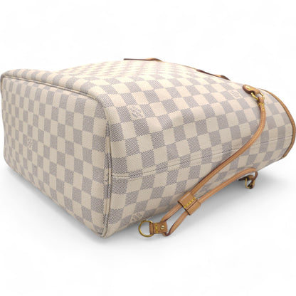 Louis-vuitton Damier Azur Neverfull MM