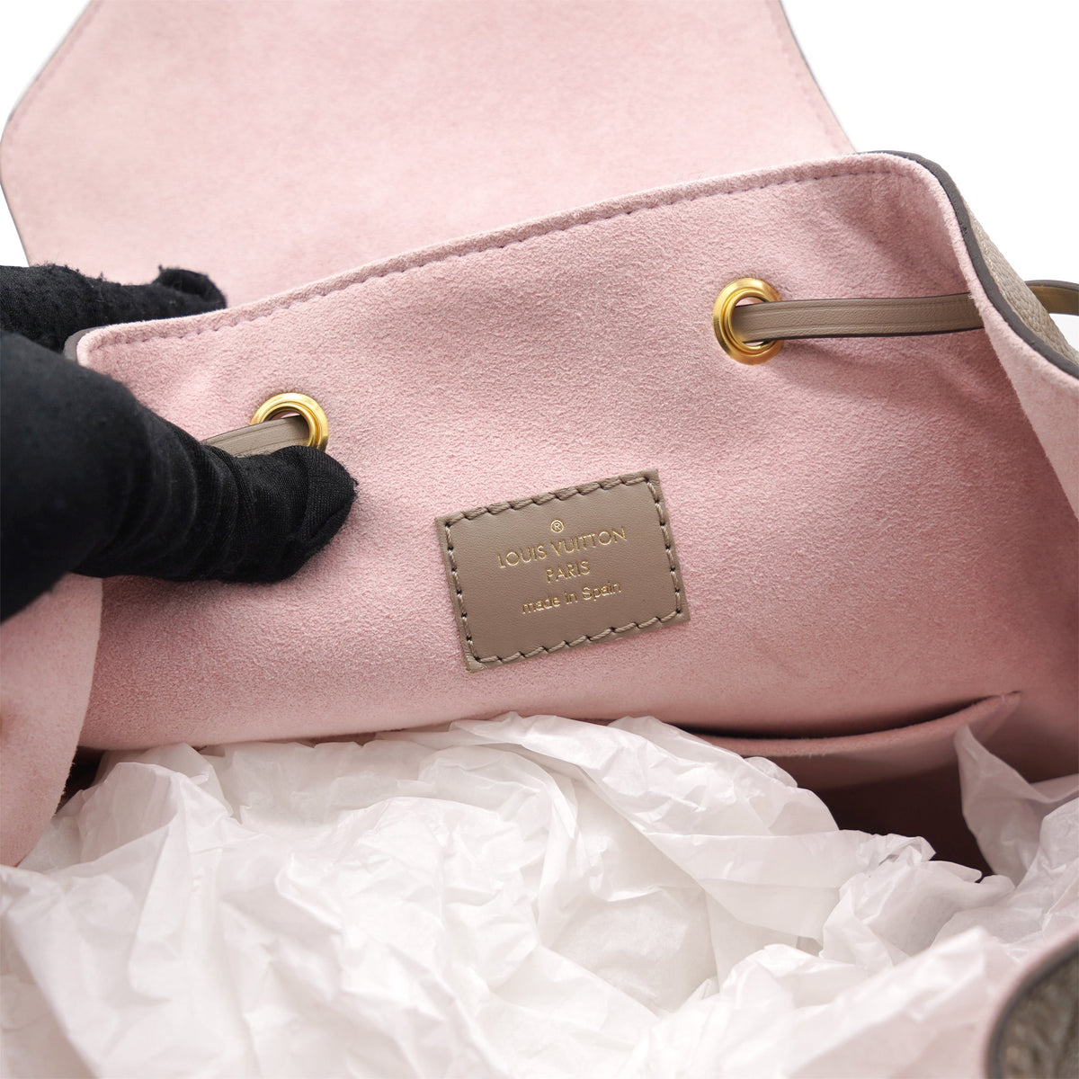 Louis-vuitton Empreinte Montsouris PM Tourterelle Backpack