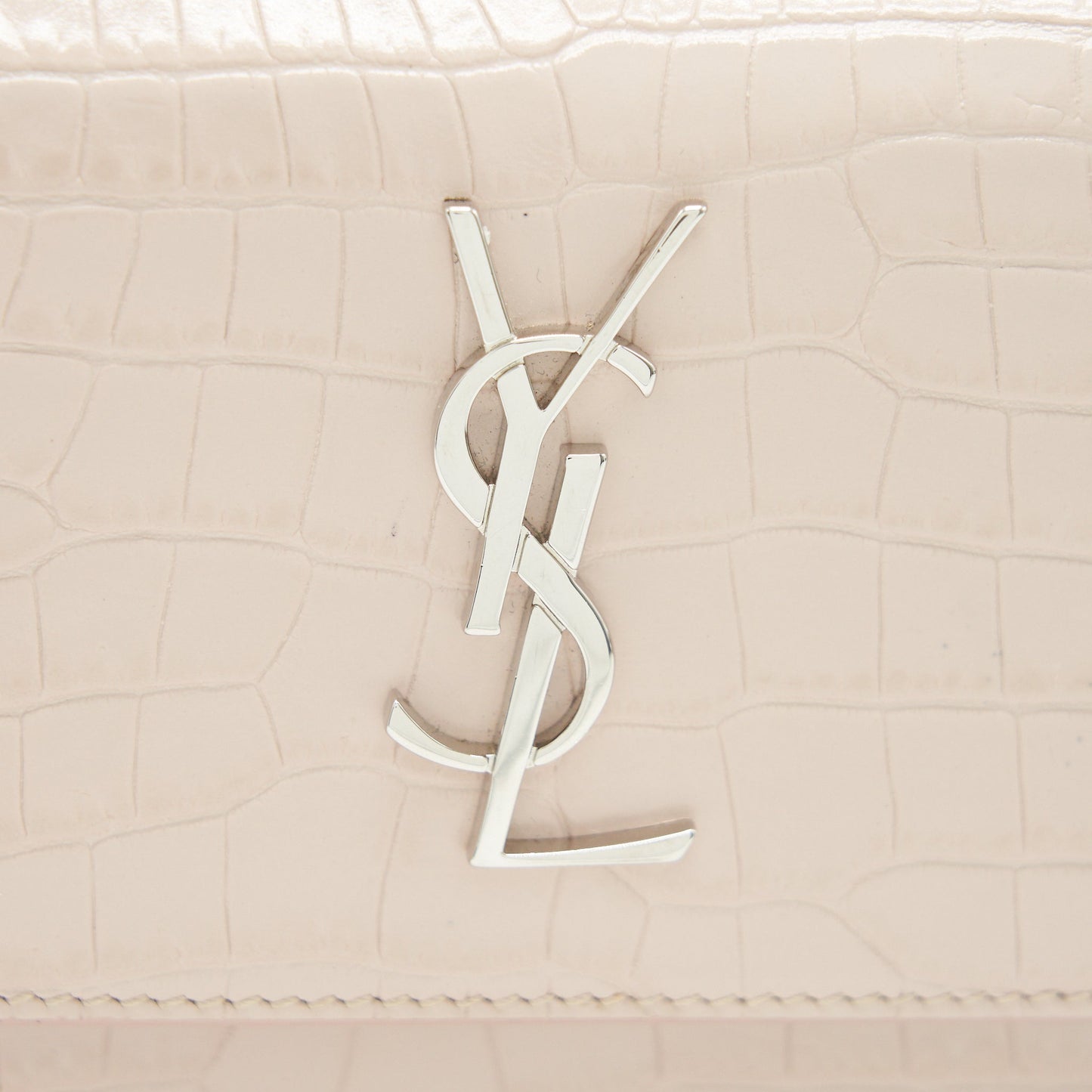 SAINT LAURENT /YSL Small Wallet on Chain PINK SHW